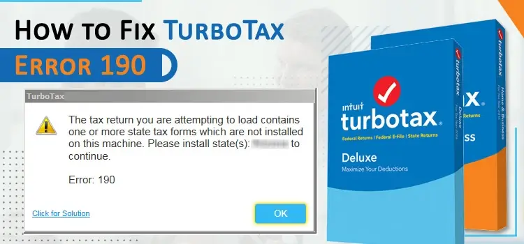 Getting TurboTax Error 190? Fix It Using These Simple Tips
