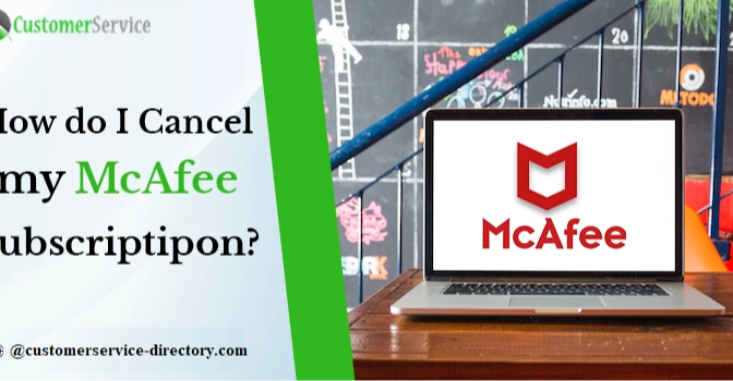 How do I Cancel my McAfee Subscription?